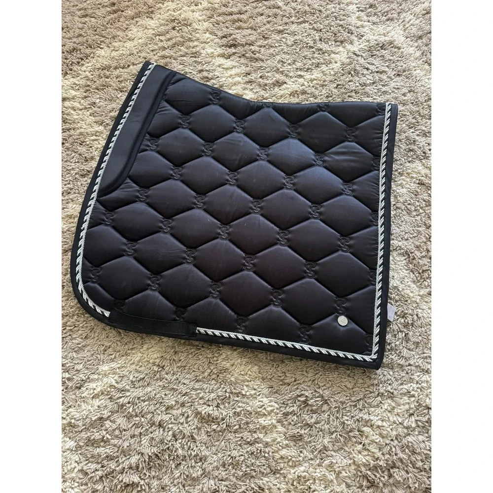 PS of Sweden Signature Dressage Saddle Pad Black Full Size